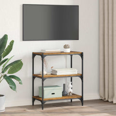 vidaXL Book Cabinet Old wood 60 x 33 x 70.5 cm Engineered wood 4