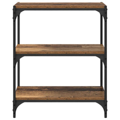 vidaXL Book Cabinet Old wood 60 x 33 x 70.5 cm Engineered wood 5