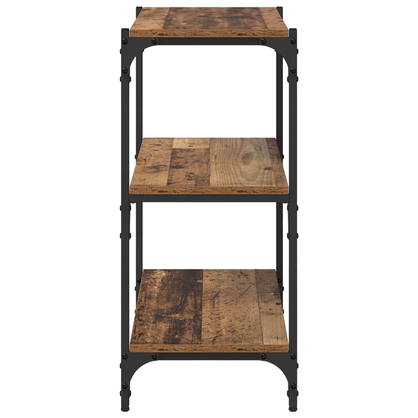 vidaXL Book Cabinet Old wood 60 x 33 x 70.5 cm Engineered wood 6