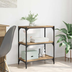 vidaXL Book Cabinet 3-Tier 60 x 33 x 70.5 cm Engineered wood 1