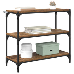 vidaXL Book Cabinet Old Wood 80 x 33 x 70.5 cm 3