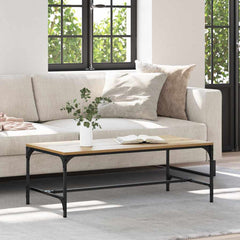 vidaXL Coffee Table Artisan Oak 100 x 50 x 35 cm Engineered Wood 1