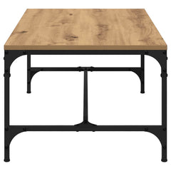 vidaXL Coffee Table Artisan Oak 100 x 50 x 35 cm Engineered Wood 6