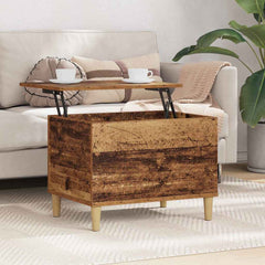 vidaXL Bedside Cabinet Old Wood 60 x 44.5 x 45 cm Engineered Wood 4
