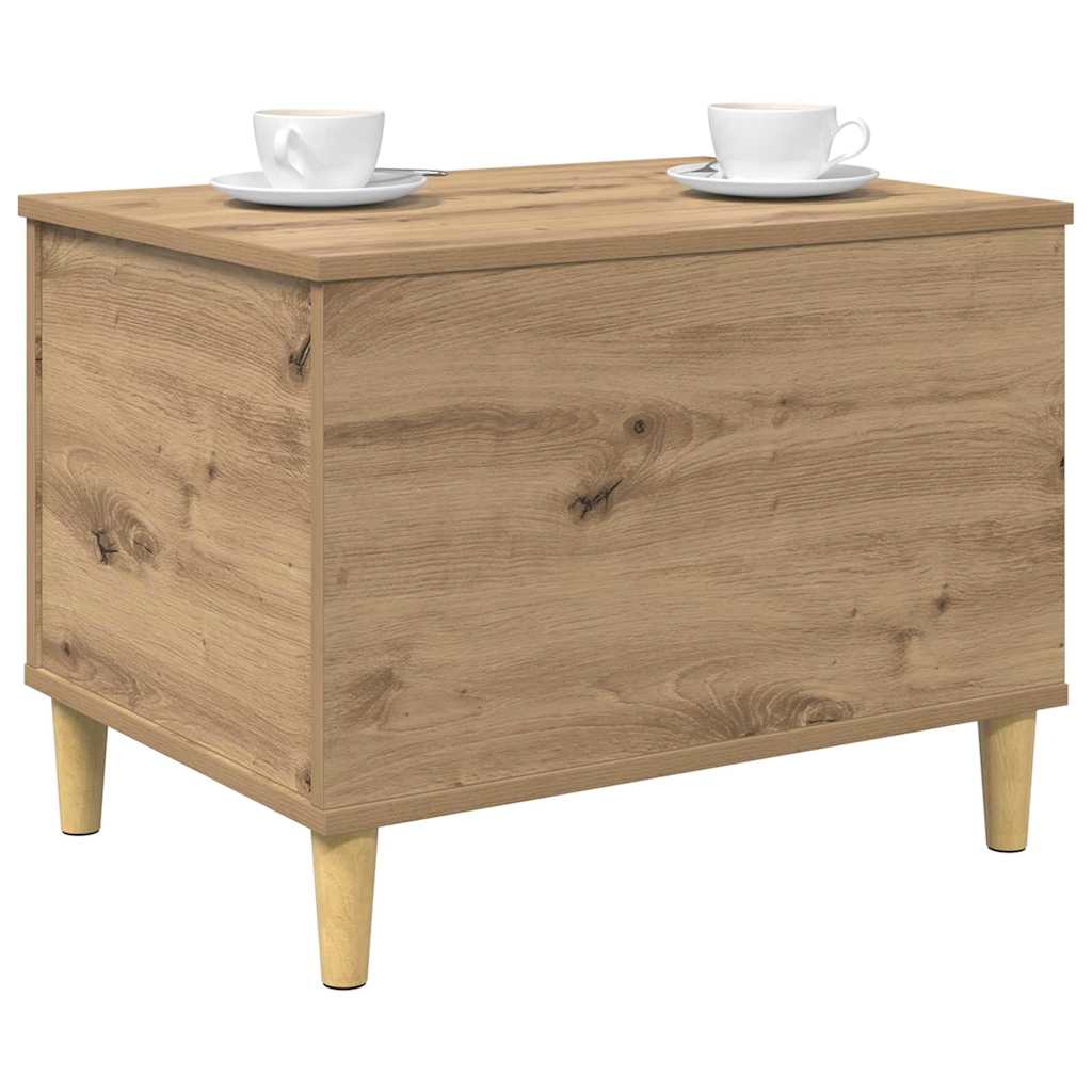vidaXL Bedside Cabinet Artisan Oak 60 x 44.5 x 45 cm Engineered Wood 3