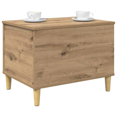 vidaXL Bedside Cabinet Artisan Oak 60 x 44.5 x 45 cm Engineered Wood 3