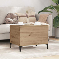 vidaXL Coffee Table Artisan Oak 60 x 44.5 x 45 cm Engineered Wood 1