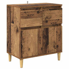 vidaXL Sideboard Old Wood 60 x 35 x 70 cm Engineered Wood 2