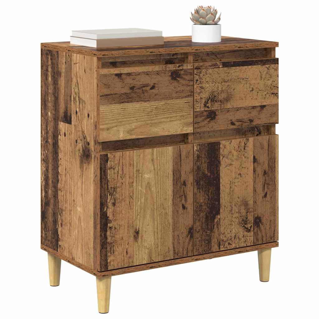 vidaXL Sideboard Old Wood 60 x 35 x 70 cm Engineered Wood 3