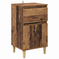 vidaXL Bedside Cabinet Old Wood 40 x 35 x 70 cm Engineered Wood 2