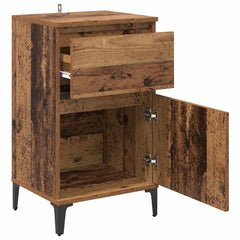 vidaXL Bedside Cabinet Old Wood 40 x 35 x 70 cm Engineered Wood 5