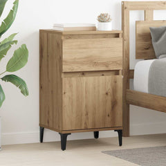 vidaXL Bedside Cabinet Artisan Oak 40 x 35 x 70 cm Engineered Wood 1
