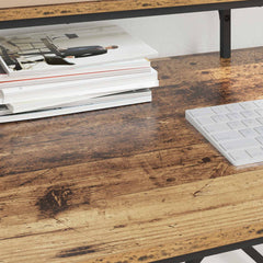 vidaXL Desk Old Wood 80 x 50 x 90 cm Engineered Wood 4