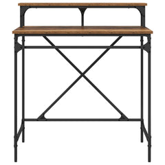 vidaXL Desk Old Wood 80 x 50 x 90 cm Engineered Wood 5