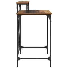 vidaXL Desk Old Wood 80 x 50 x 90 cm Engineered Wood 6