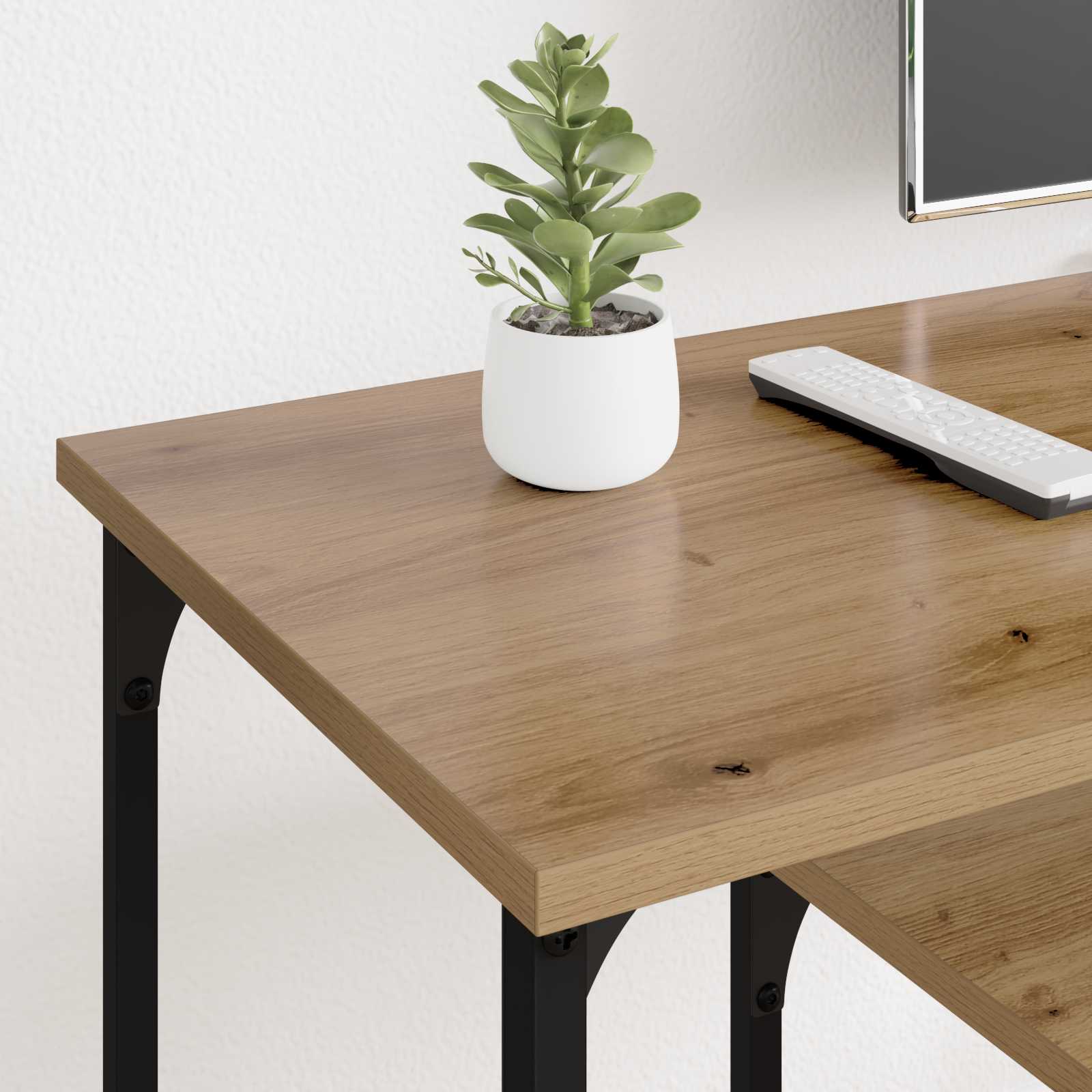 vidaXL TV Cabinet 102 x 35 x 45.5 cm Artisan Oak 4