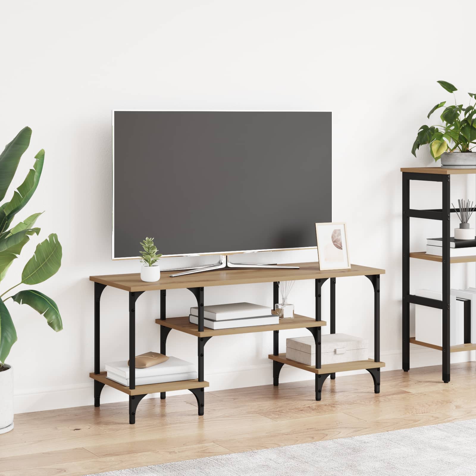 vidaXL TV Cabinet 102 x 35 x 45.5 cm Artisan Oak 1