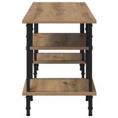 vidaXL TV Cabinet 102 x 35 x 45.5 cm Artisan Oak 6