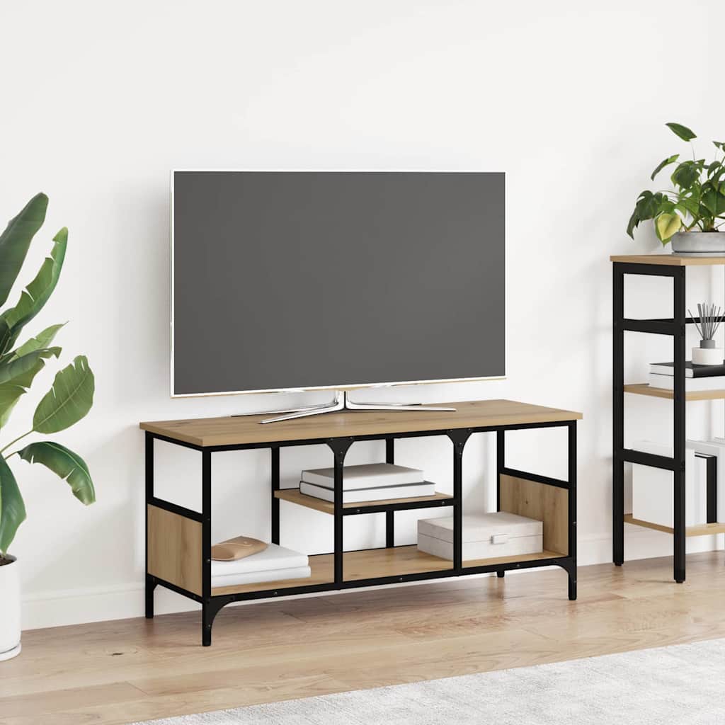 vidaXL TV Cabinet 100 x 35 x 45 cm Artisan Oak 1