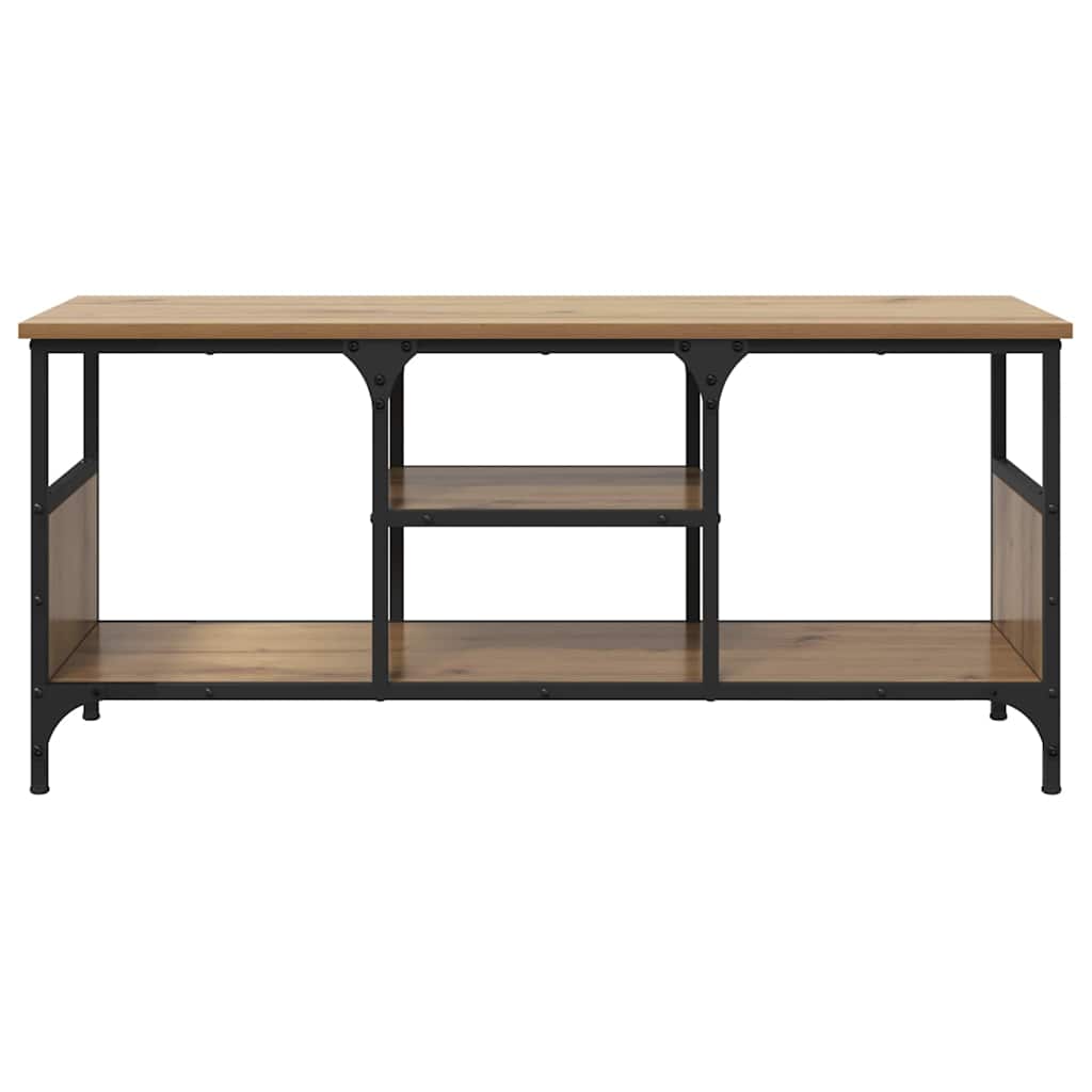 vidaXL TV Cabinet 100 x 35 x 45 cm Artisan Oak 5