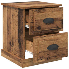 vidaXL Bedside Cabinet Old Wood 39 x 39 x 47.5 cm Engineered Wood 5