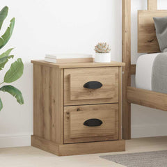 vidaXL Bedside Cabinet Artisan Oak 39 x 39 x 47.5 cm Engineered Wood 1