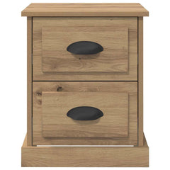 vidaXL Bedside Cabinet Artisan Oak 39 x 39 x 47.5 cm Engineered Wood 6