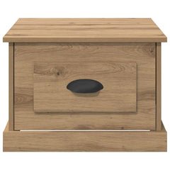 vidaXL Coffee Table Artisan Oak 50 x 50 x 35 cm Engineered Wood 6