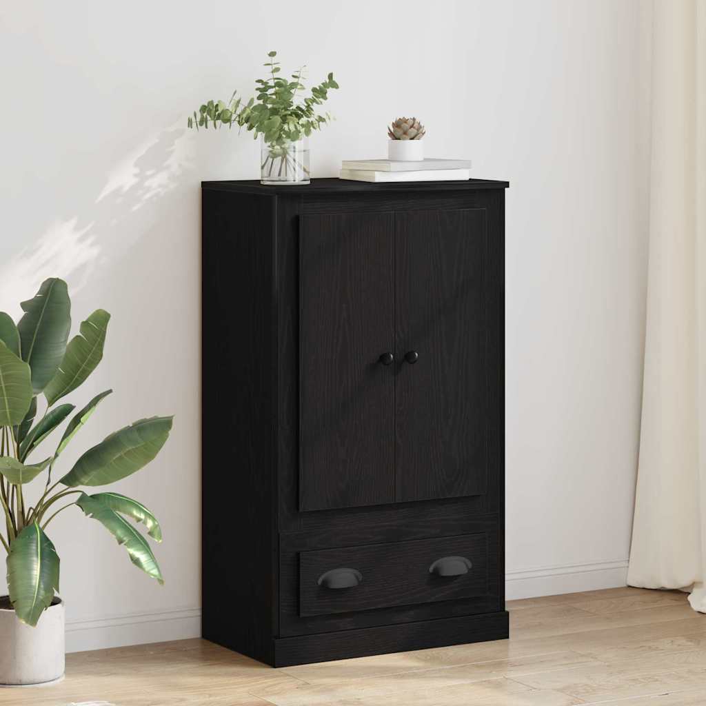 Highboard 60x35,5x103,5 cm Engineered Wood Black oak