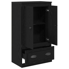 Highboard 60x35,5x103,5 cm Engineered Wood Black oak