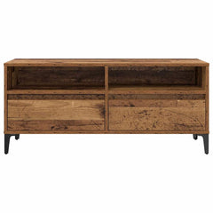 vidaXL TV Cabinet with Drawer Old Wood 100 x 34.5 x 44.5 cm 6