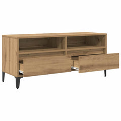 vidaXL TV Cabinet 100 x 34.5 x 44.5 cm Artisan Oak 5