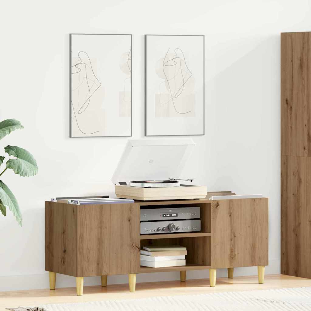 vidaXL Record Cabinet Engineered Wood