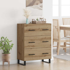 Sideboard 69,5x34x90 cm Engineered Wood Artisan oak