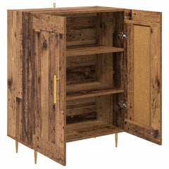 vidaXL Sideboard Old Wood 69.5 x 34 x 90 cm Engineered Wood and Iron 5