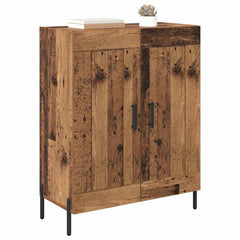 vidaXL Sideboard Old Wood 69.5 x 34 x 90 cm Engineered Wood and Iron 3
