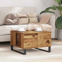vidaXL Coffee Table Old Wood 55 x 55 x 36.5 cm Engineered Wood 1
