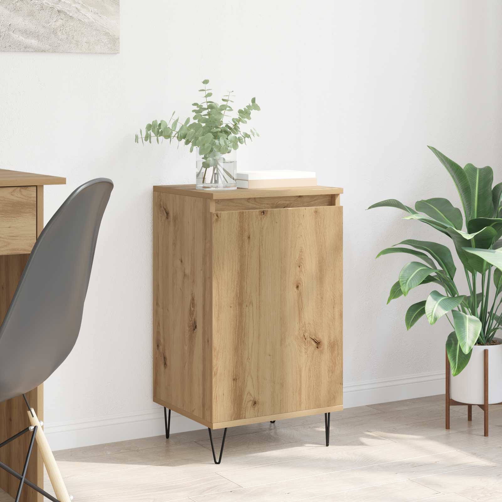 vidaXL Sideboard Artisan Oak 40 x 35 x 70 cm Engineered Wood 1