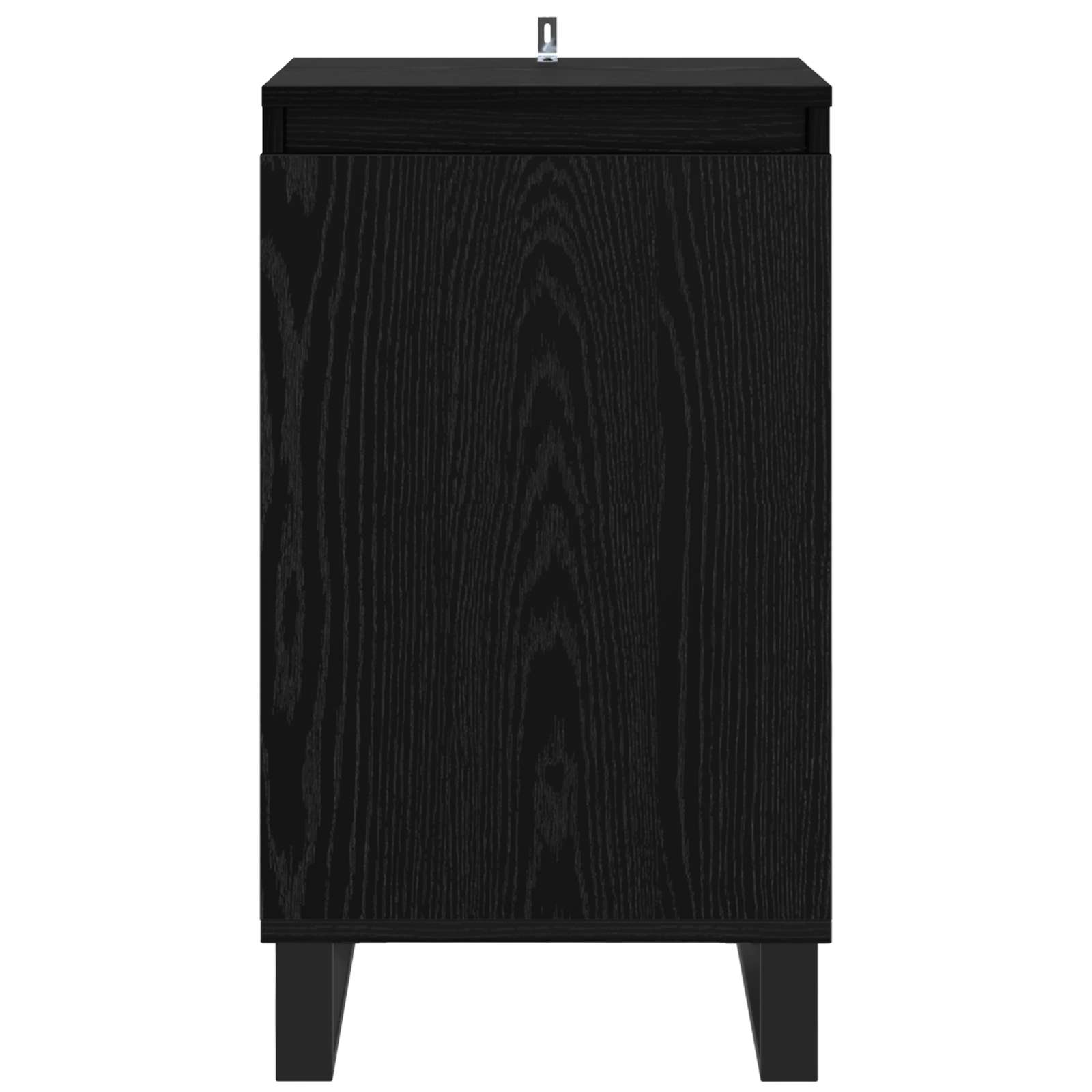 vidaXL Sideboard Black Oak 40 x 35 x 70 cm Engineered Wood 6