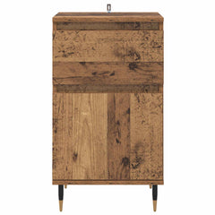 vidaXL Sideboard Old Wood 40 x 35 x 70 cm Engineered Wood and Iron 6
