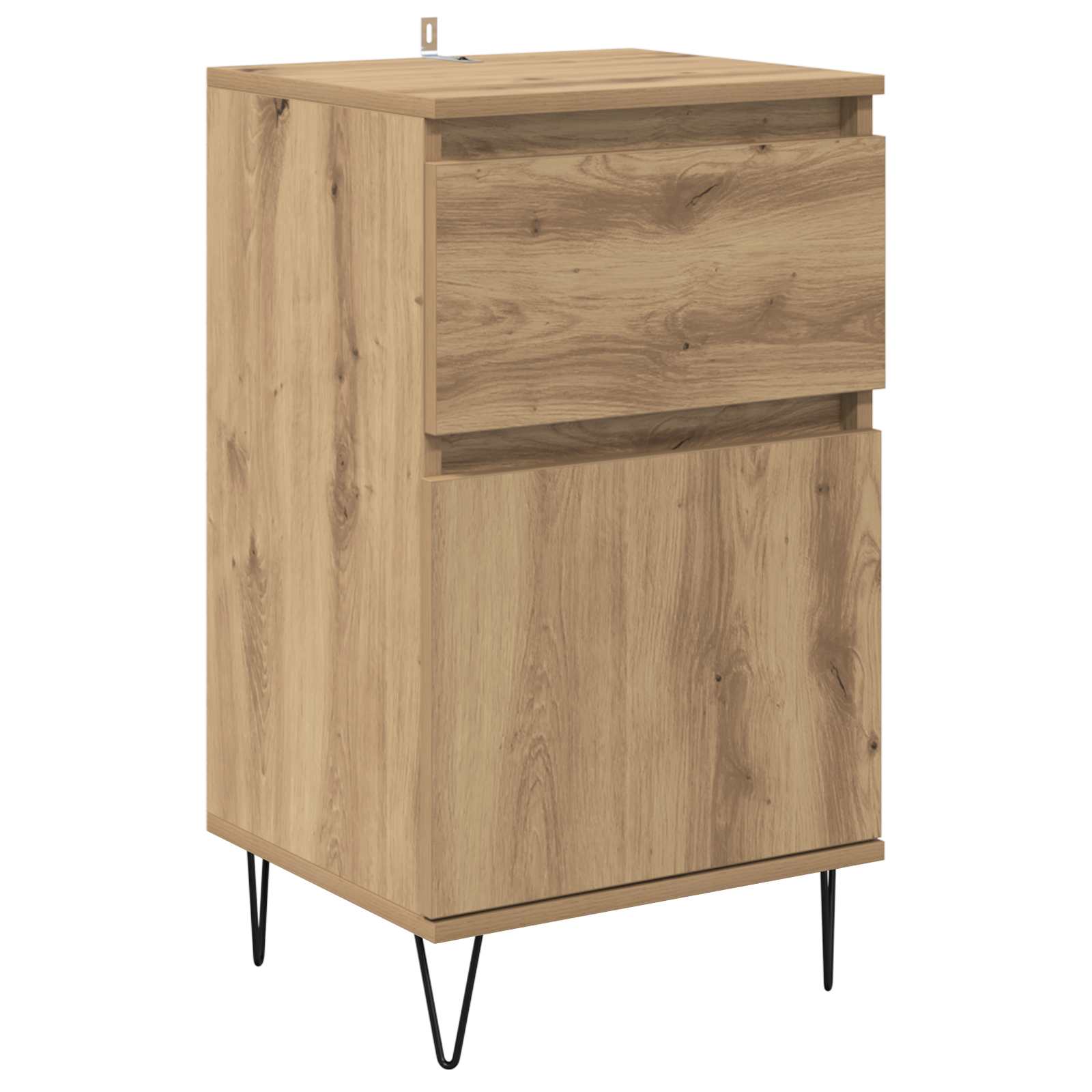 vidaXL Sideboard Artisan oak 35 x 40 x 70 cm Engineered Wood 2