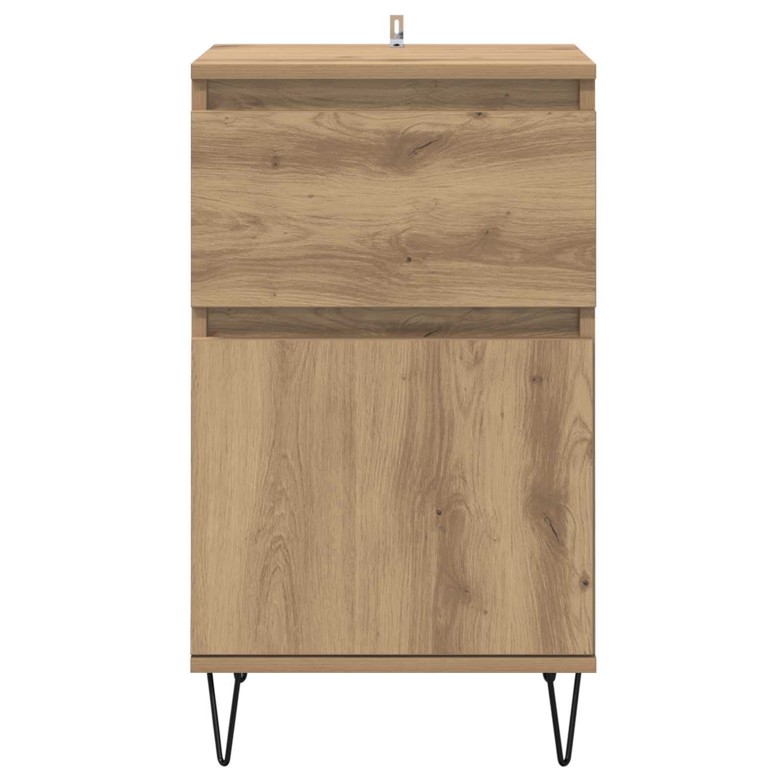 vidaXL Sideboard Artisan oak 35 x 40 x 70 cm Engineered Wood 6