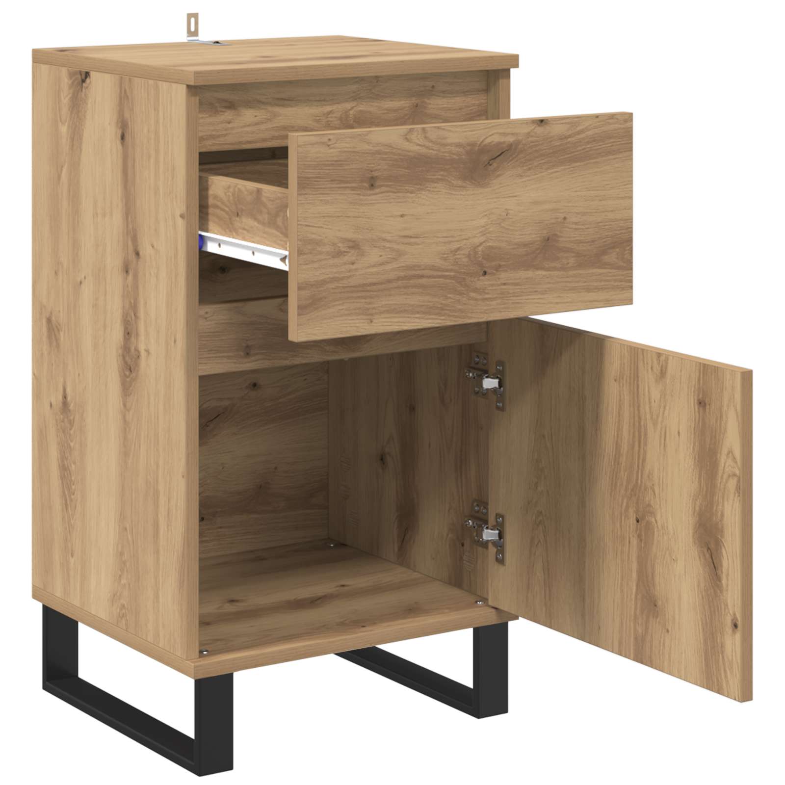vidaXL Sideboard Artisan oak 35 x 40 x 70 cm Engineered Wood 5