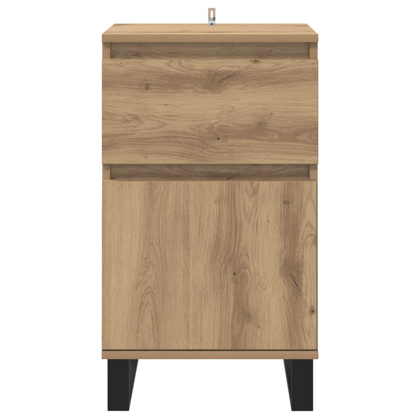 vidaXL Sideboard Artisan oak 35 x 40 x 70 cm Engineered Wood 6
