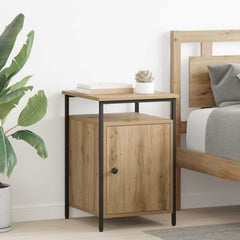vidaXL Bedside Cabinet 2 pcs Artisan Oak 40 x 42 x 60cm 1