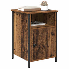 vidaXL Bedside Cabinet Old Wood 40 x 42 x 60 cm Engineered Wood 3