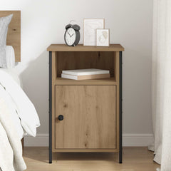 vidaXL Bedside Cabinet Artisan Oak 40 x 42 x 60 cm Engineered Wood 4