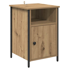 vidaXL Bedside Cabinet Artisan Oak 40 x 42 x 60 cm Engineered Wood 2