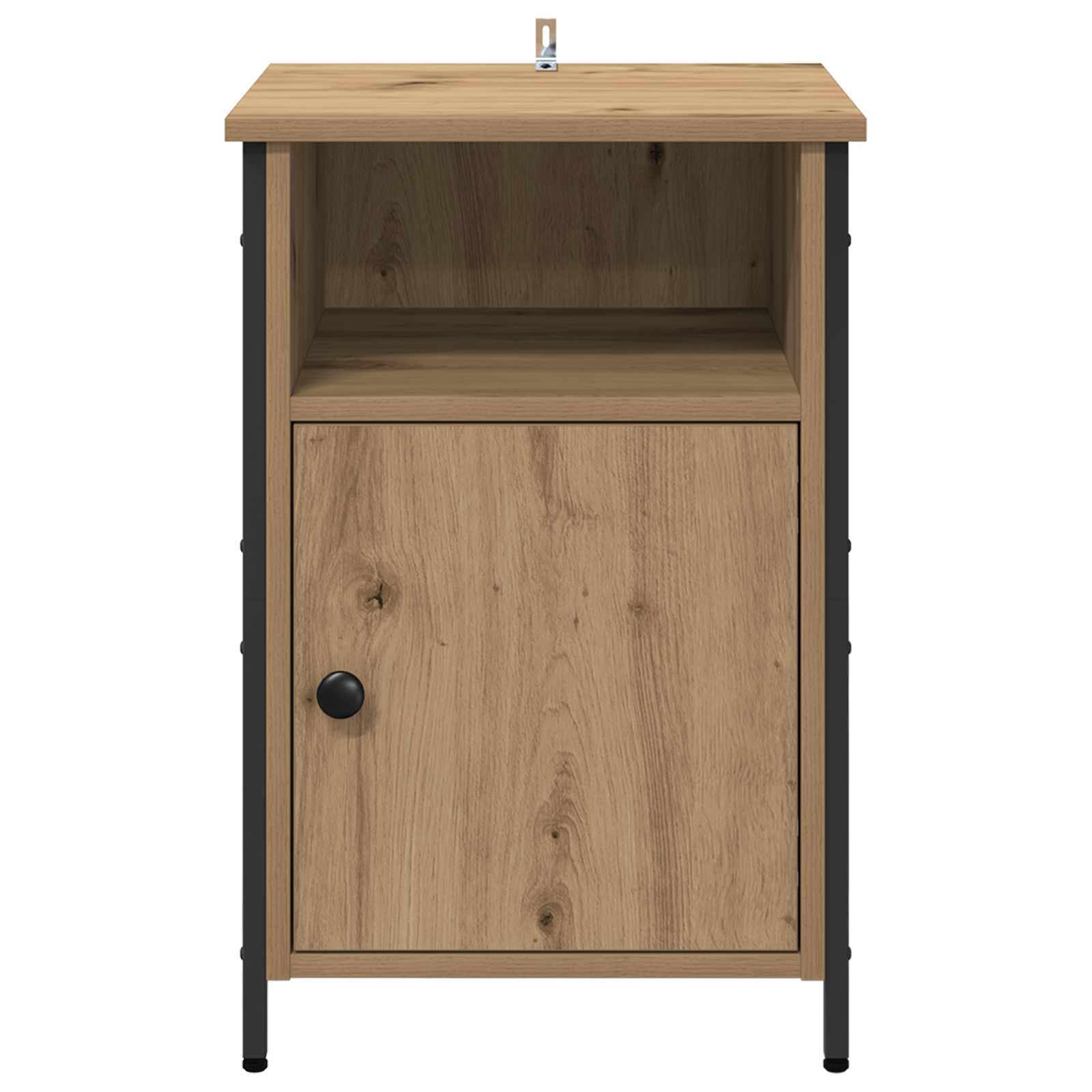vidaXL Bedside Cabinet Artisan Oak 40 x 42 x 60 cm Engineered Wood 6