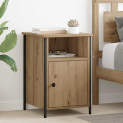 vidaXL Bedside Cabinet 2 pcs Artisan Oak 40 x 42 x 60 cm 1